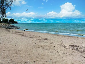 Nær stranden
