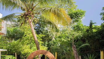 Nhà, 1 phòng ngủ, ban công | Vườn