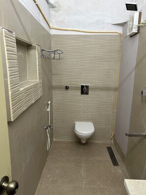 Towels, soap, toilet paper