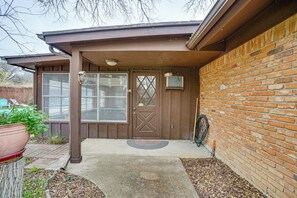 Exterior detail - Karaoke Ready! Fort Worth Area Home w/ Pool (Aledo)