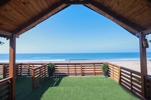 Front of property - Silent waves (Canacona)