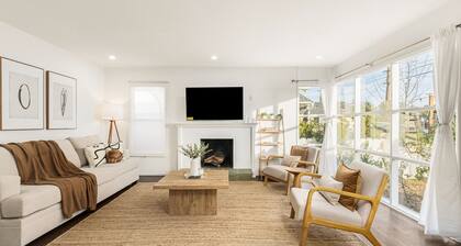 Cozy 3-bedroom house w/ BBQ, AC near Palo Alto, Stanford & Menlo Park