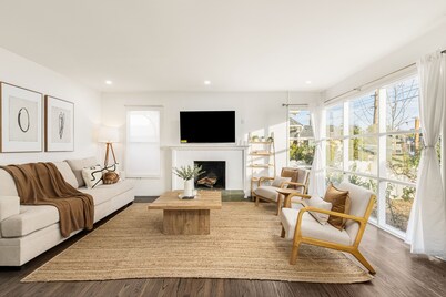 Cozy 3-bedroom house w/ BBQ, AC near Palo Alto, Stanford & Menlo Park