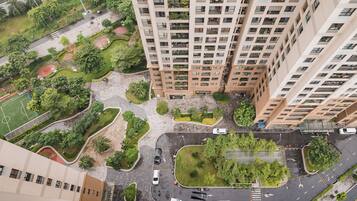 Studio, 1 Double Bed, Balcony, City View | View from room