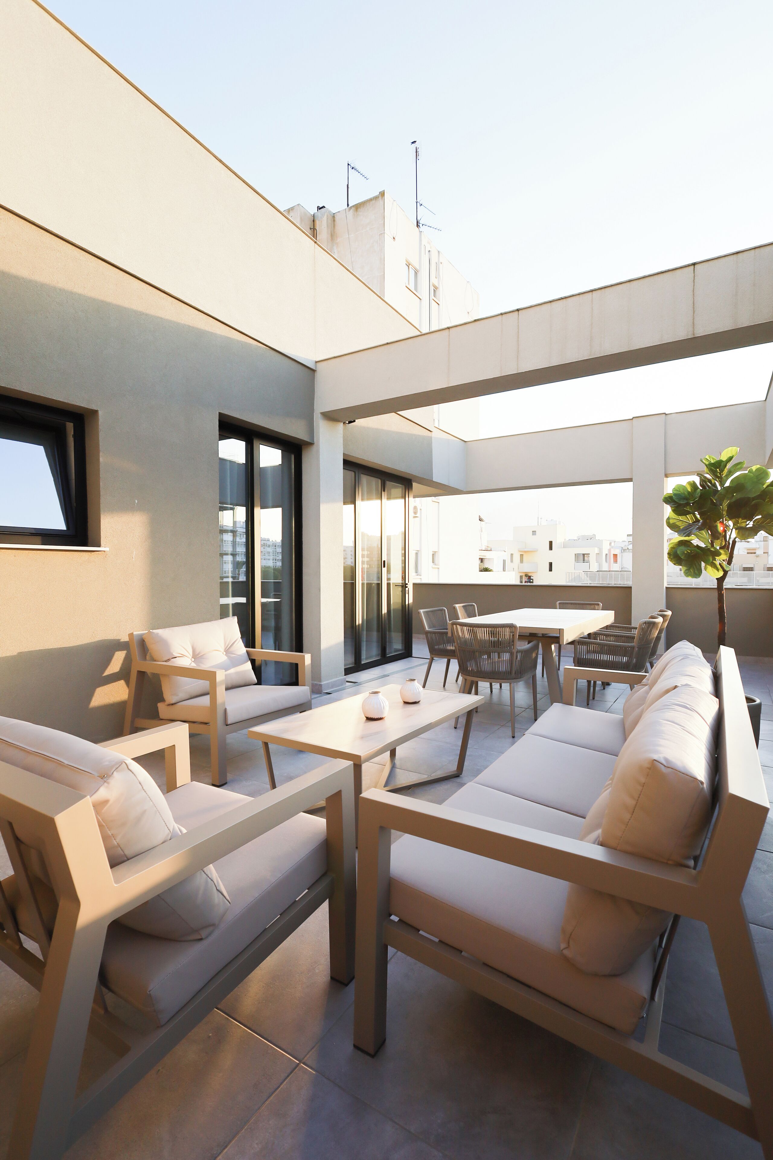 Executive Suite, City View | Terrace/patio