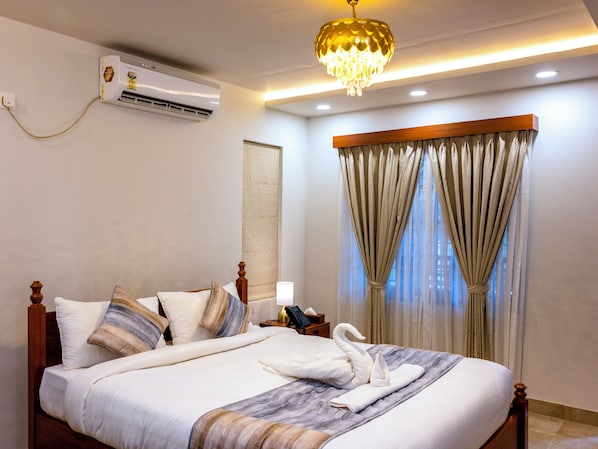 1 chambre, rideaux occultants, chambres insonorisées