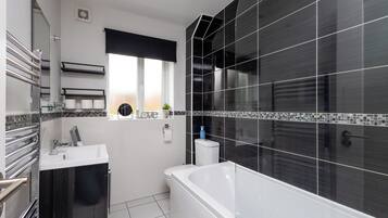 Shower, hair dryer