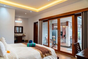 1 habitación, ropa de cama de alta calidad y minibar 