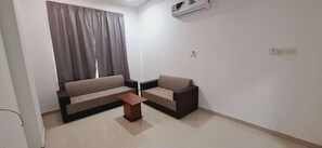 Apartemen Deluks, pemandangan kota | Area keluarga | TV