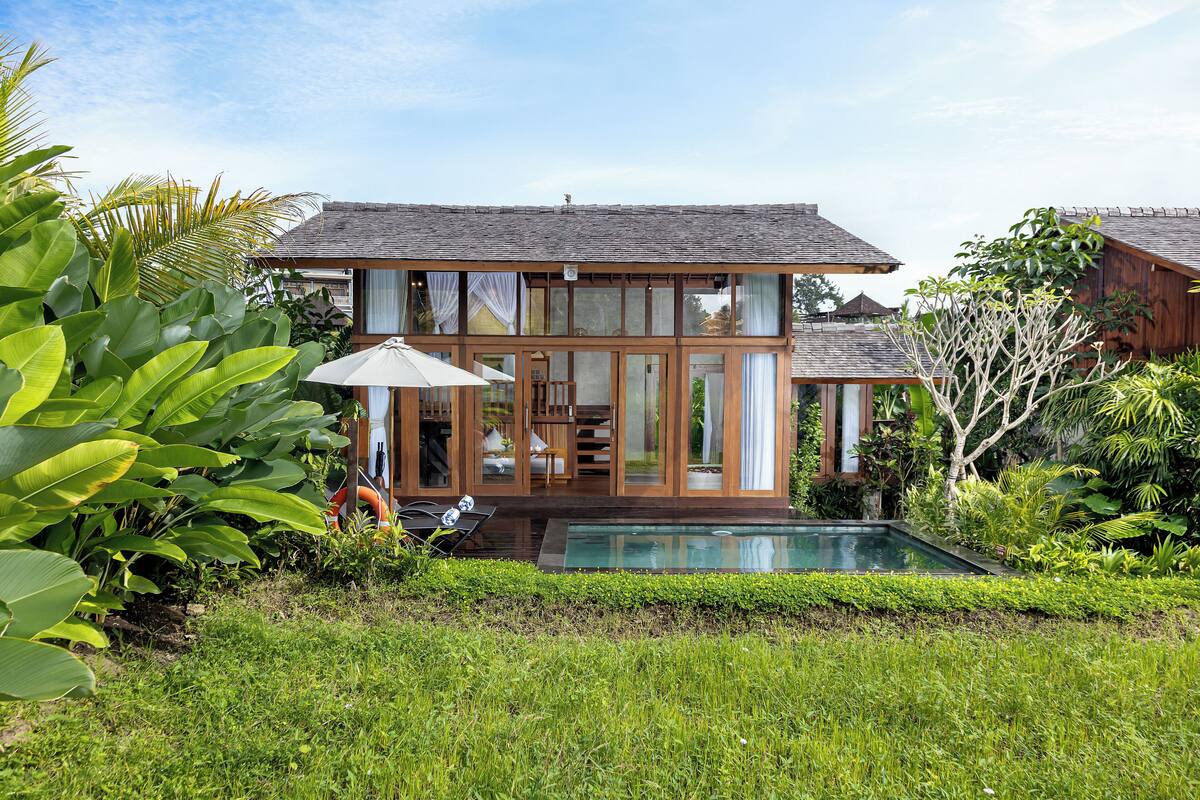 Vila (Suite Pool) | 1 kamar tidur, minibar, brankas, dan Wi-Fi gratis