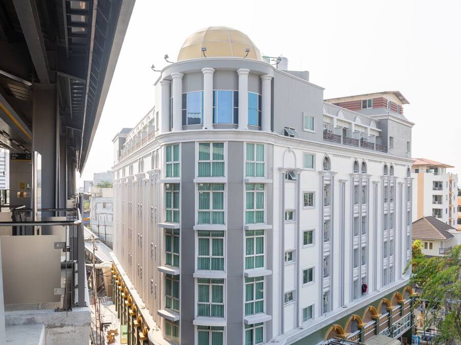 Façade de l’hébergement