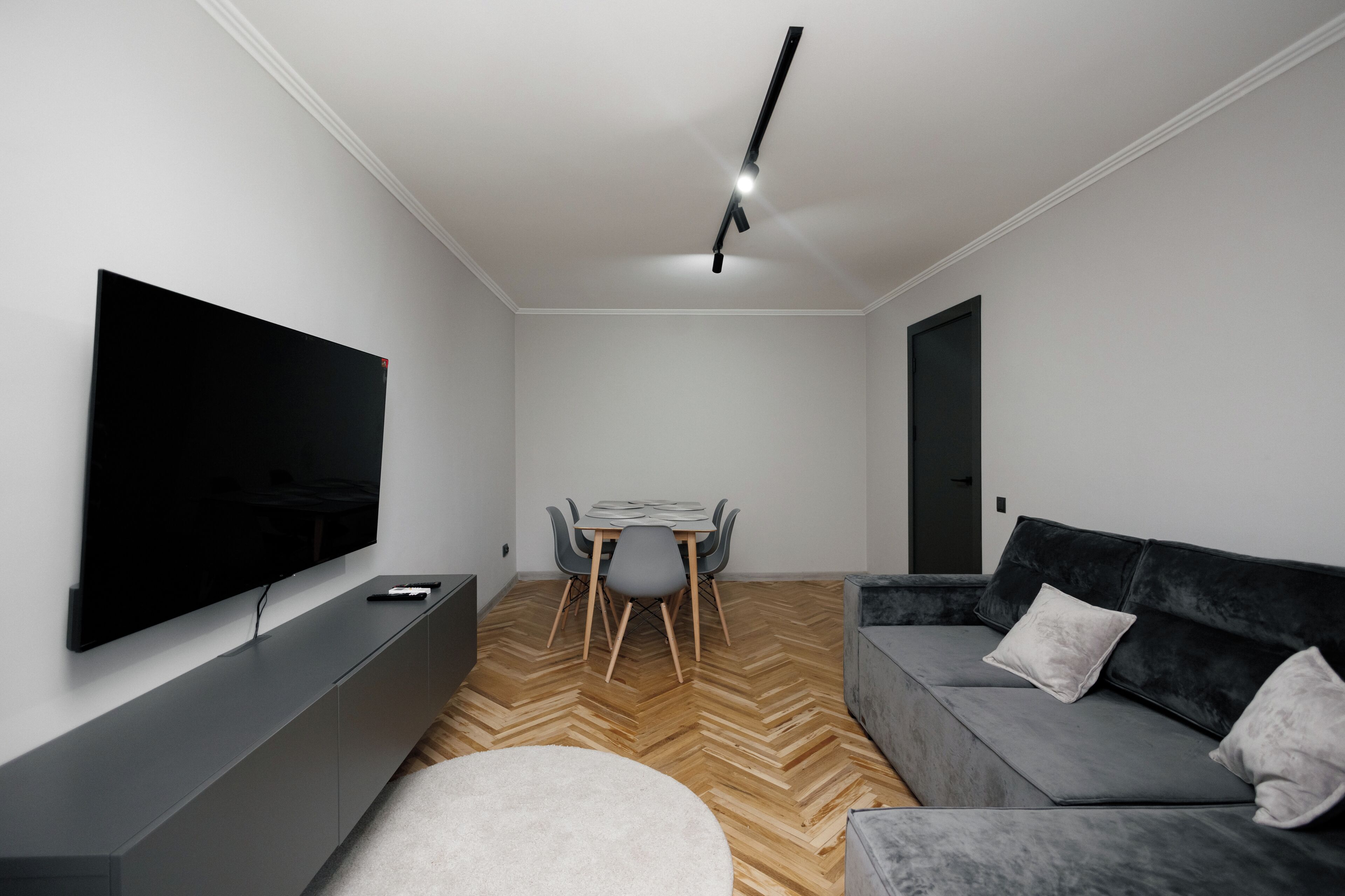Appartement, 1 slaapkamer, roken, balkon | Woonkamer