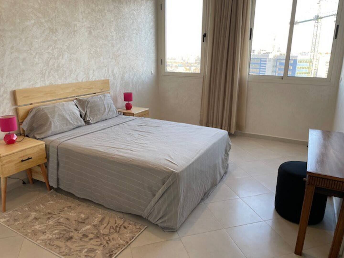 1 bedroom, iron/ironing board, bed sheets