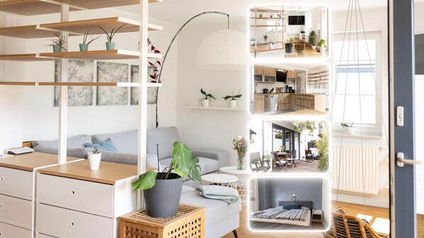 TV, ping pong, books, stereo - SmartFewo: Home | Central | Terrace | Parking lot (Oldenburg)