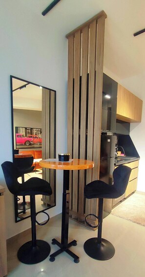 Dining room - Cozy 35m2 Apartment in Central Skopje (Skopje)