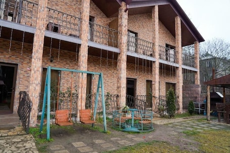 Fachada de la propiedad