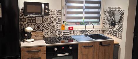 Microwave, oven, stovetop