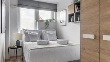 1 habitación, escritorio, wifi gratis y ropa de cama