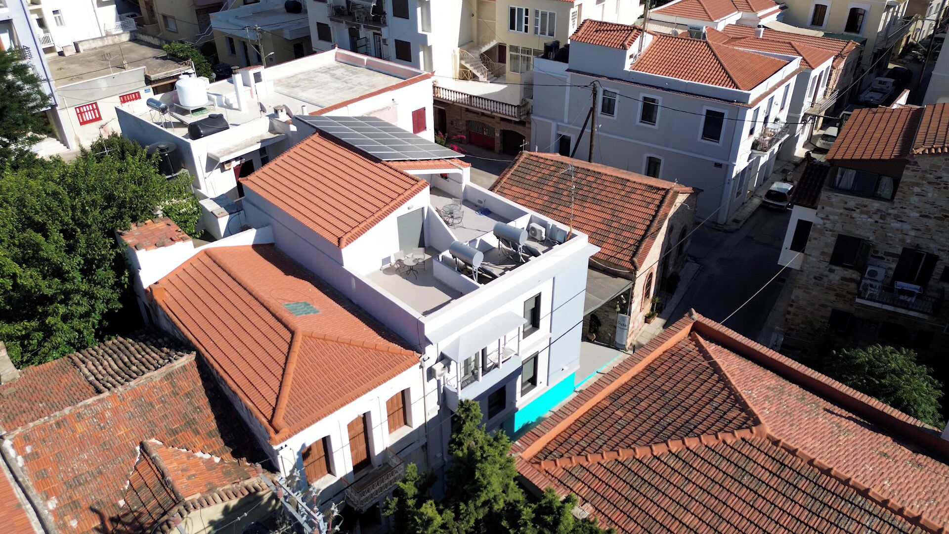 Svit Deluxe - balkong - utsikt mot staden | Terrass/Patio