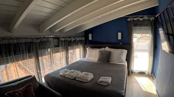 Luxury-Suite, Bergblick | 1 Schlafzimmer, schallisolierte Zimmer, kostenloses WLAN