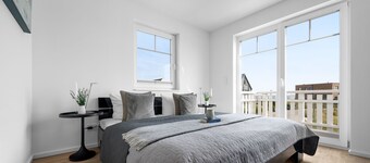 Beachvilla - directly on the beach, finn. Sauna, fireplace, whirlpool tub, balcony, terrace