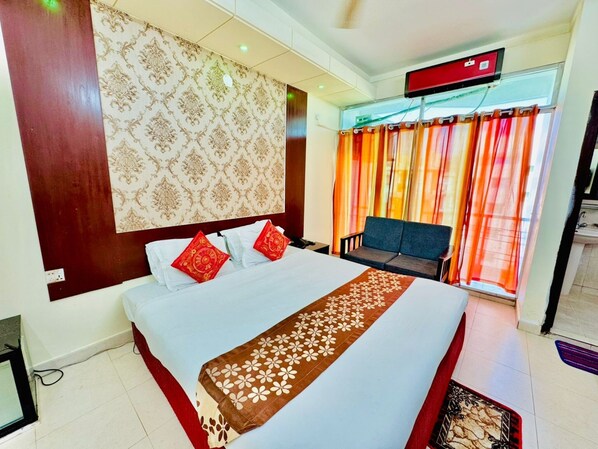 Chambre Double Deluxe, balcon, vue ville