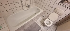 Hårtork, handdukar och toalettpapper