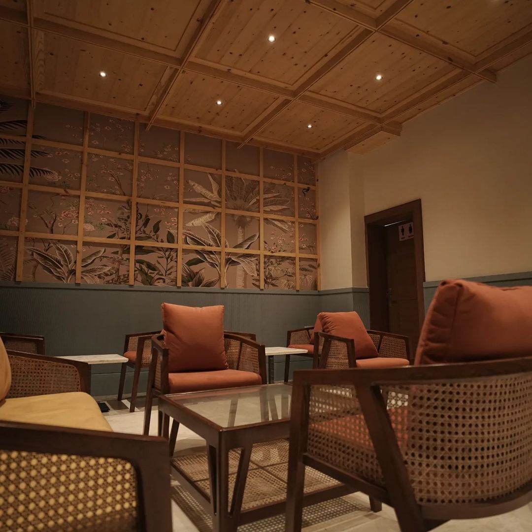 Zona de estar del vestíbulo