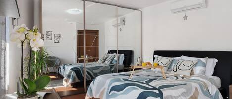 1 chambre, fer et planche Ă repasser, accĂšs au Wi-Fi (inclus)