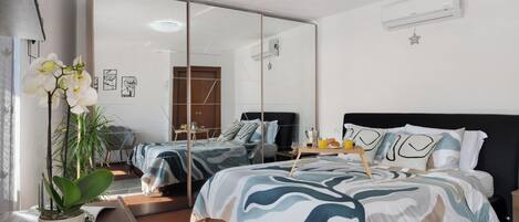 1 bedroom, iron/ironing board, free WiFi, bed sheets