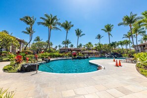Una piscina climatizada