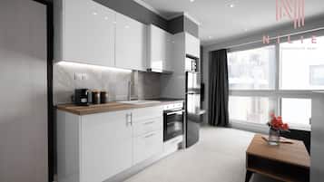 Standaard studio | 1 slaapkamer, individueel gedecoreerd, individueel gemeubileerd