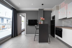 Appartement, 1 chambre, balcon, vue ville