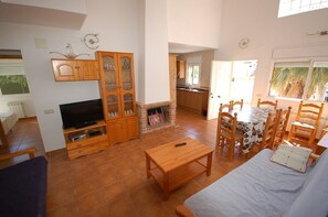 تلفزيون، مدفأة