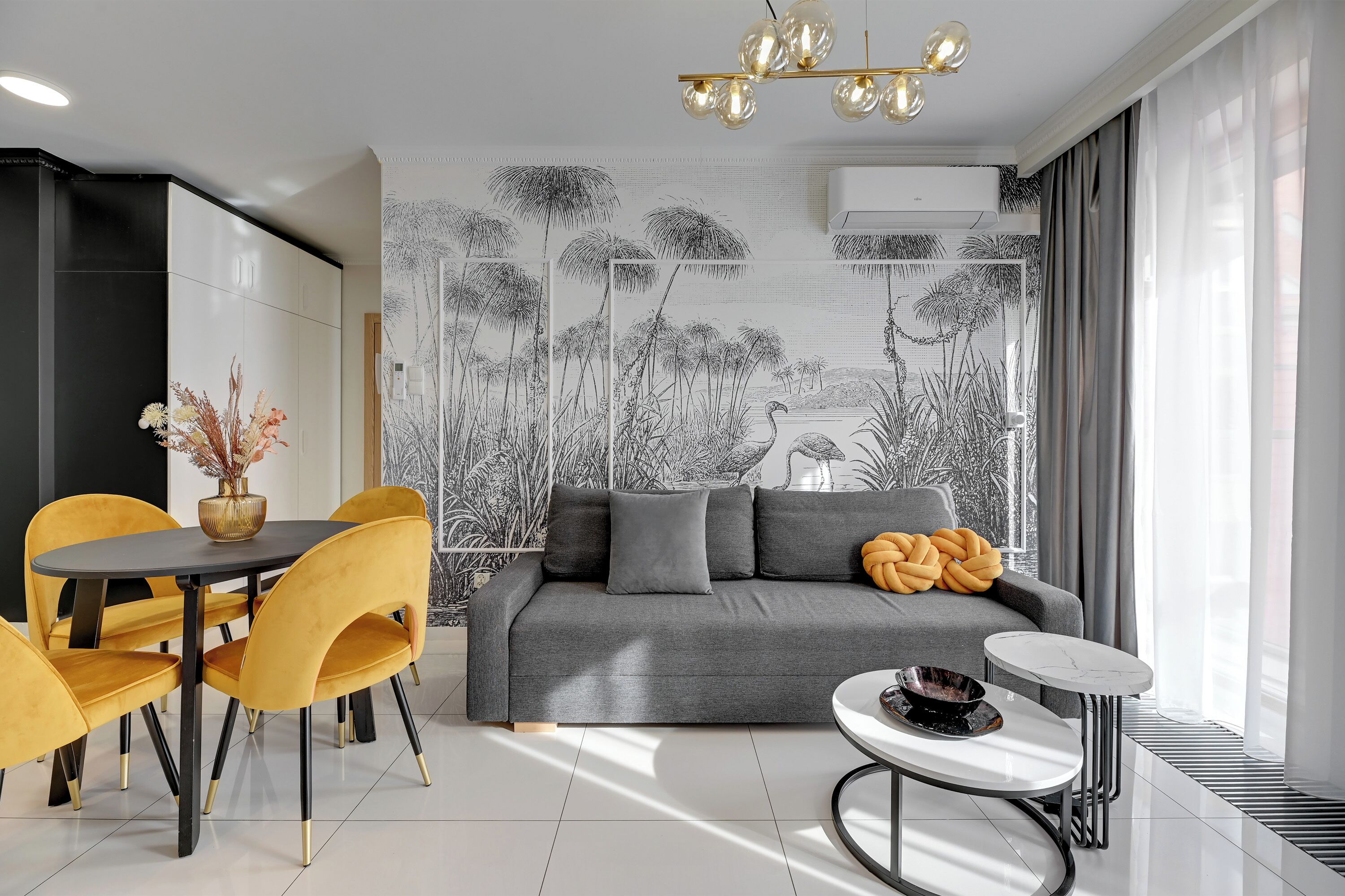 Apartamento luxo | Roupas de cama antialérgicas, individualmente decorados