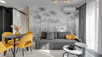 Apartamento luxo | Roupas de cama antialérgicas, individualmente decorados