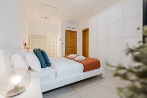 3 soverom, strykejern/-brett, reiseseng for barn og wi-fi (inkludert)