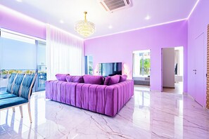 Living area - Continent Villas - Villa VIP (Kassandra)