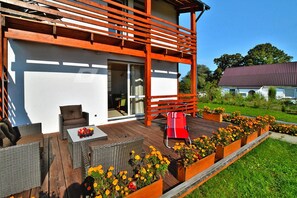 Ferienhaus | Balkon