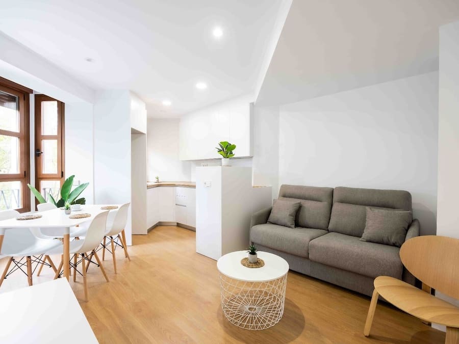 Basic Apartment | Living area | Flat-screen TV