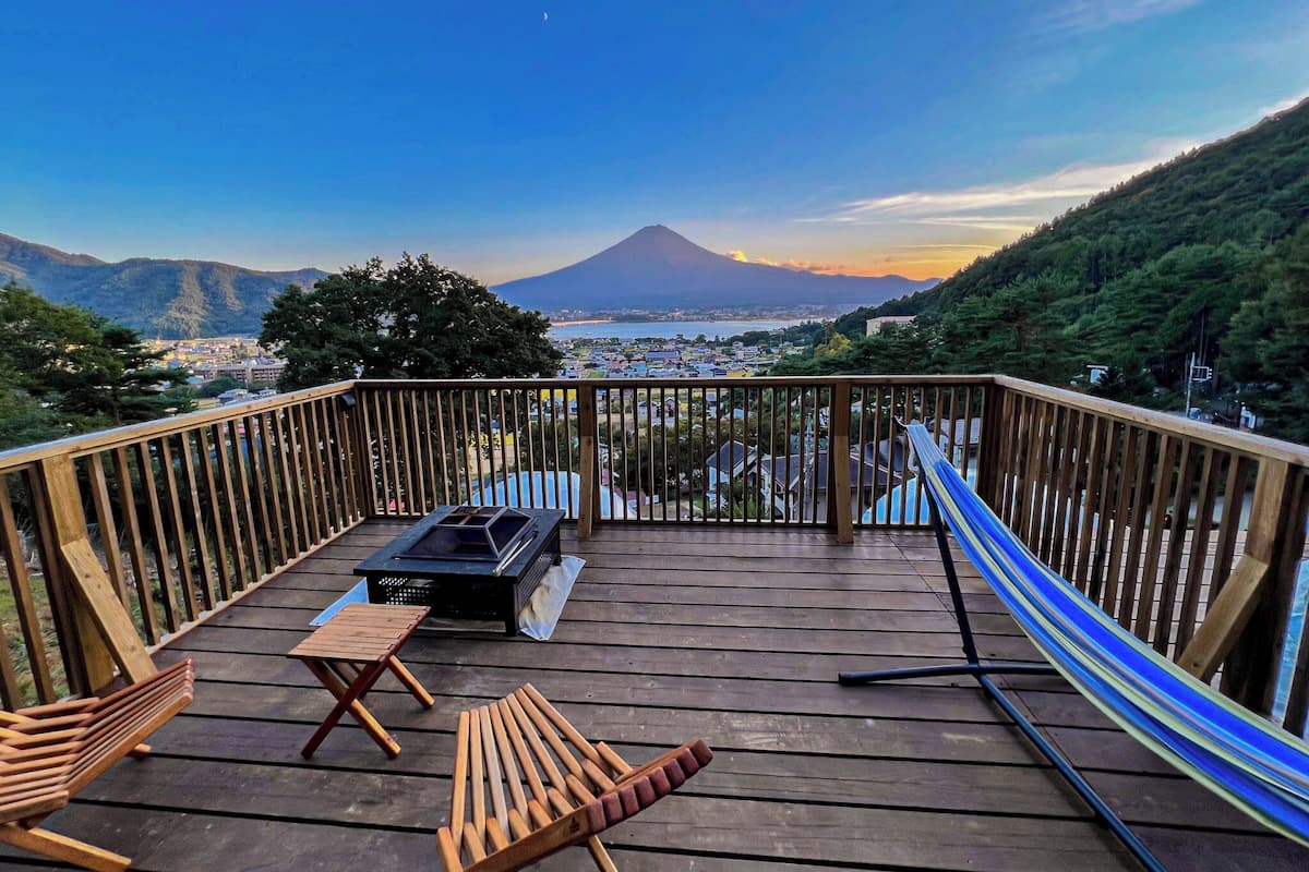 奢华帐篷房, 山景 | 1 多间卧室、高档床上用品、免费迷你吧物品、免费 WiFi