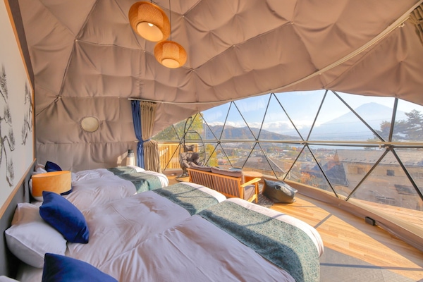 Basic Tent, Pets Allowed, Mountain View | Premium bedding, free minibar items, free WiFi, bed sheets