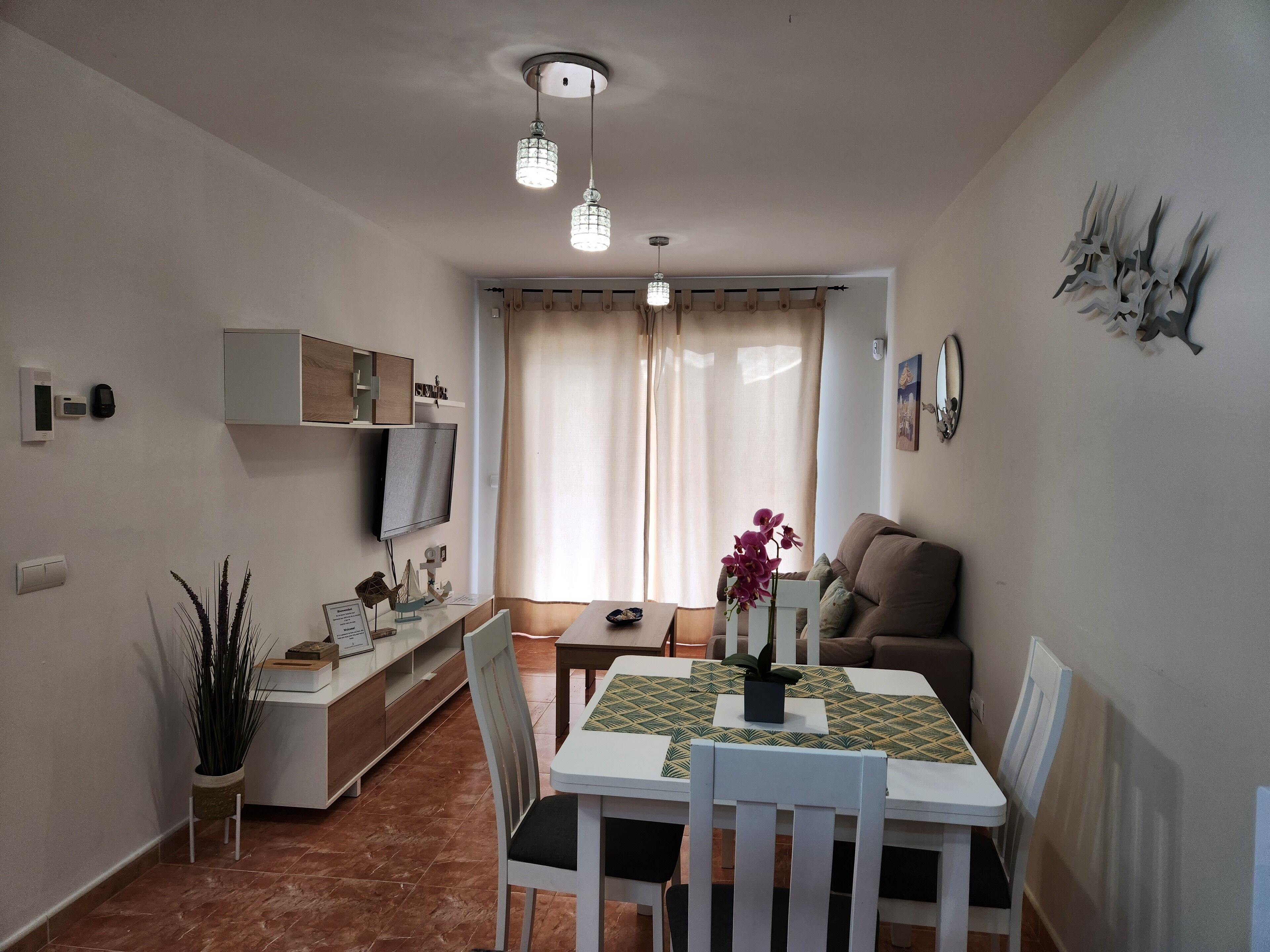 公寓, 露台, 花园景观 | 起居区