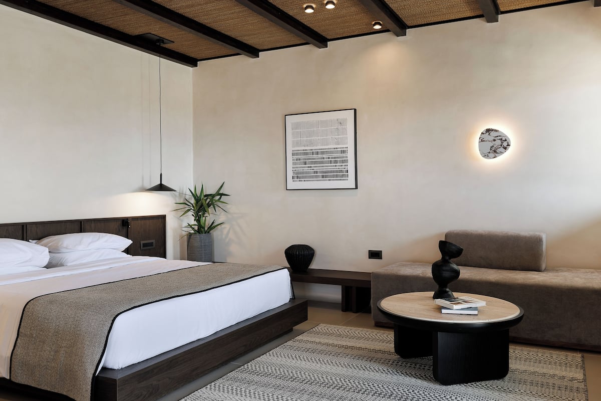 Junior suite Sea View Swim up | 1 bilik tidur, peti besi dalam bilik, ruang kerja komputer riba