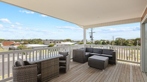 Back Beach Views in San Remo