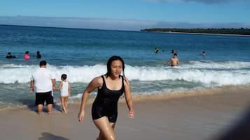 Beach nearby, white sand
