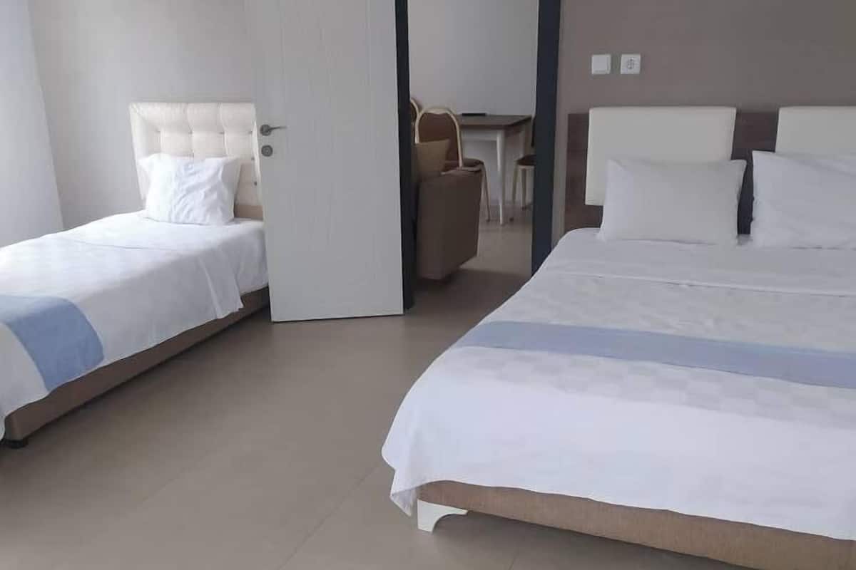 1 slaapkamer, hypoallergeen beddengoed, donzen dekbedden