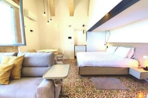 Desk, iron/ironing board, free WiFi, bed sheets