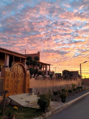 Overnattingsstedets uteområder