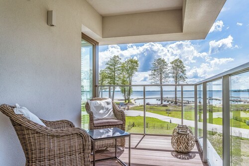 Cozy 1-bedroom apartment with lake view in fabulous Gizycko